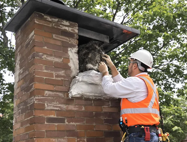 Humane removal of debris and animals by Temescal Valley Chimney Sweep in Temescal Valley, CA