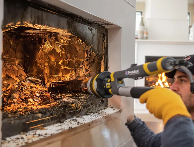Professional chimney cleaning by Temescal Valley Chimney Sweep in Temescal Valley, CA