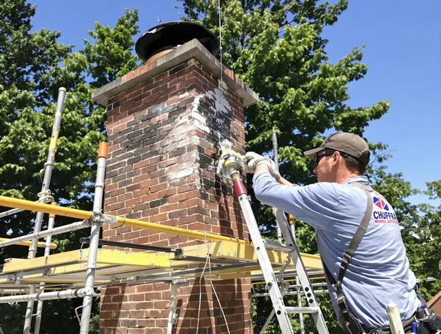 Structural chimney repair by Temescal Valley Chimney Sweep in Temescal Valley, CA