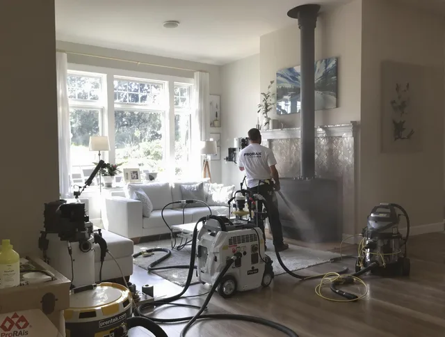 Soot removal service by Temescal Valley Chimney Sweep for a fireplace in Temescal Valley, CA